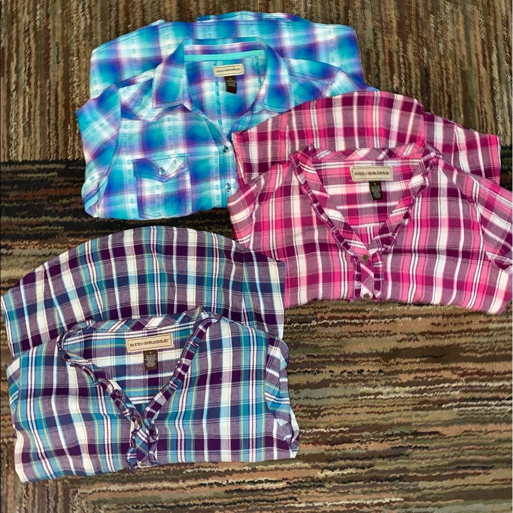 3 Piece Long-sleeve Button-ups